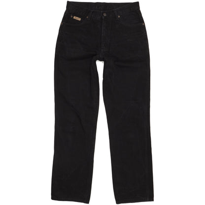 Wrangler Idaho Men Black Straight Regular Jeans W32 L32