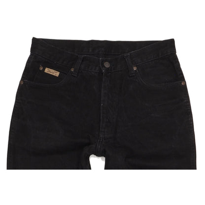 Wrangler Idaho Men Black Straight Regular Jeans W32 L32