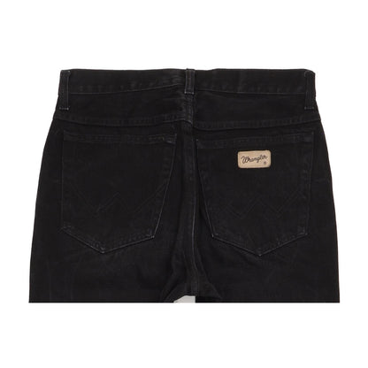 Wrangler Idaho Men Black Straight Regular Jeans W32 L32