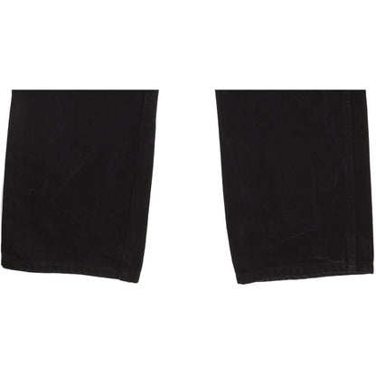 Wrangler Idaho Men Black Straight Regular Jeans W32 L32
