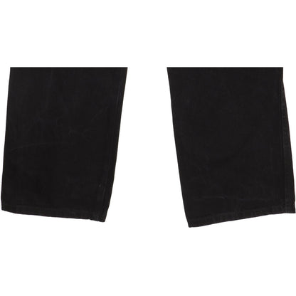 Wrangler Idaho Men Black Straight Regular Jeans W32 L32