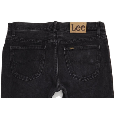Lee Brooklyn Men Black Straight Regular Jeans W36 L35