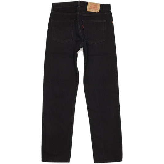Levi's 521 Men Black Straight Regular Jeans W31 L31