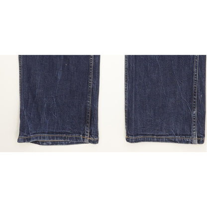 Wrangler Ace Men Blue Straight Regular Stretch Jeans W33 L30