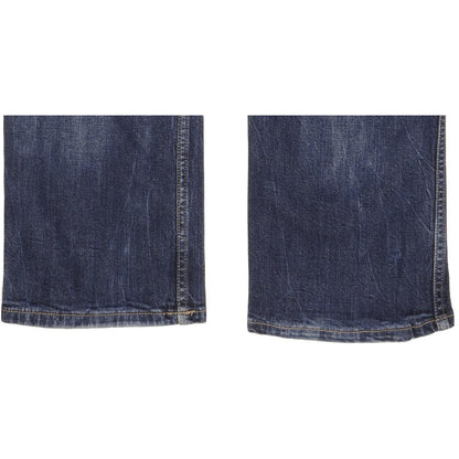 Wrangler Ace Men Blue Straight Regular Stretch Jeans W33 L30