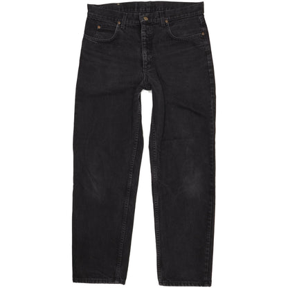 Lee Kansas Men Black Straight Regular Jeans W34 L30