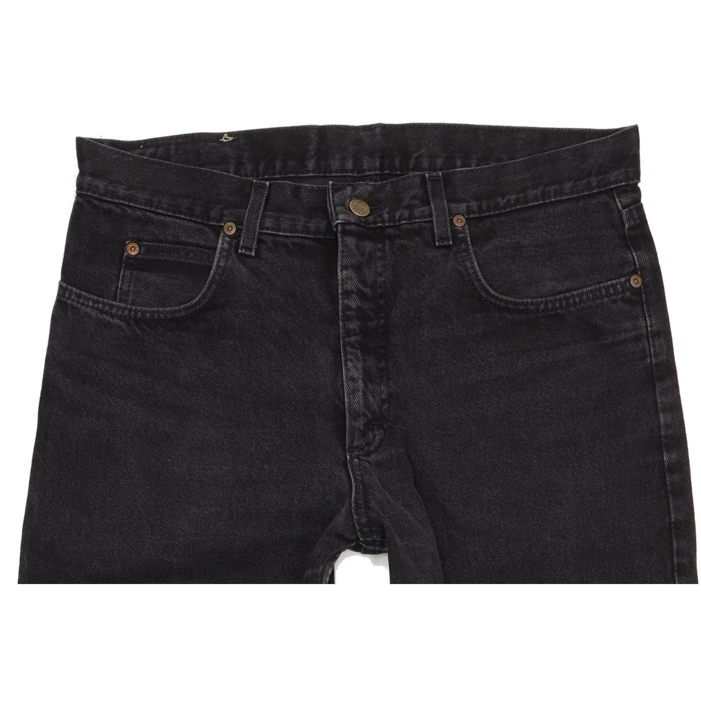 Lee Kansas Men Black Straight Regular Jeans W34 L30