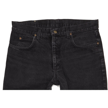 Lee Kansas Men Black Straight Regular Jeans W34 L30