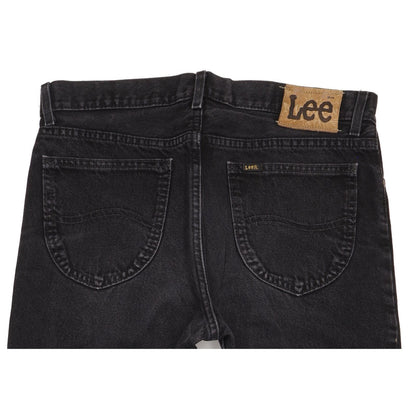 Lee Kansas Men Black Straight Regular Jeans W34 L30