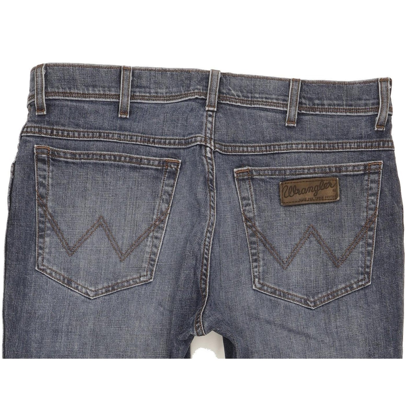 Wrangler Texas Men Blue Straight Regular Stretch Jeans W36 L29