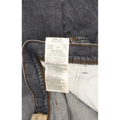 Wrangler Texas Men Blue Straight Regular Stretch Jeans W36 L29