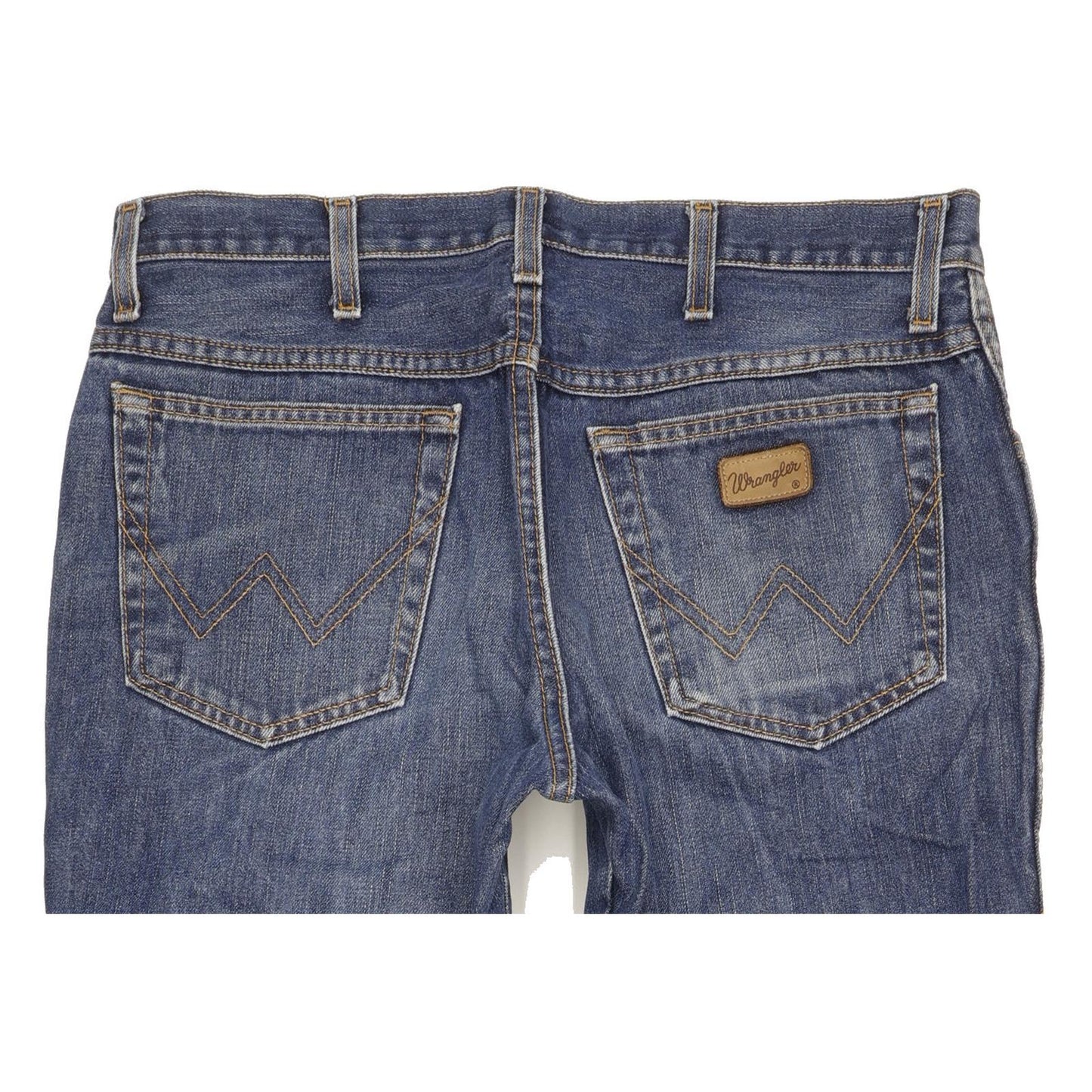 Wrangler Texas Men Blue Straight Regular Jeans W34 L32