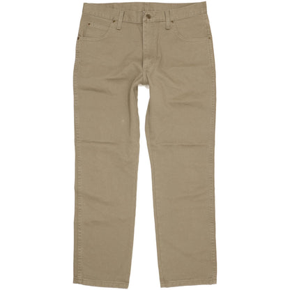 Wrangler Men Brown Straight Regular Jeans W34 L30