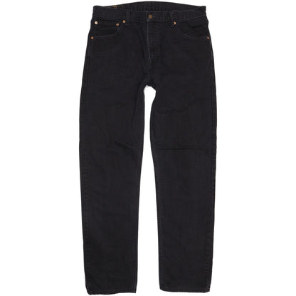 Levi's 521 Men Black Straight Regular Jeans W36 L33
