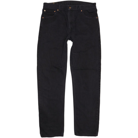 Levi's 521 Men Black Straight Regular Jeans W36 L33