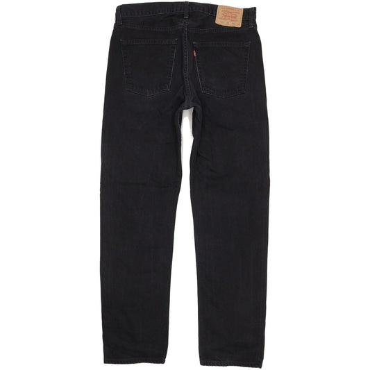 Levi's 521 Men Black Straight Regular Jeans W36 L33