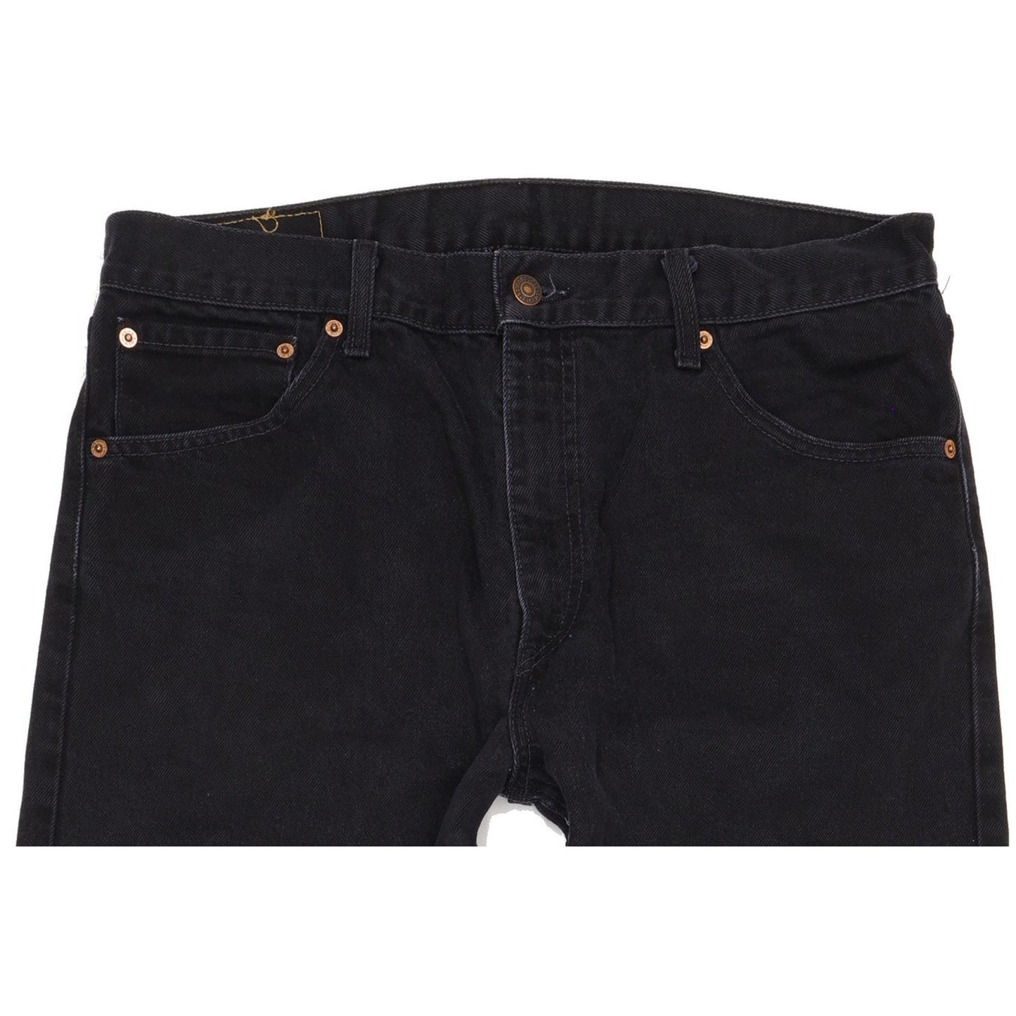 Levi's 521 Men Black Straight Regular Jeans W36 L33