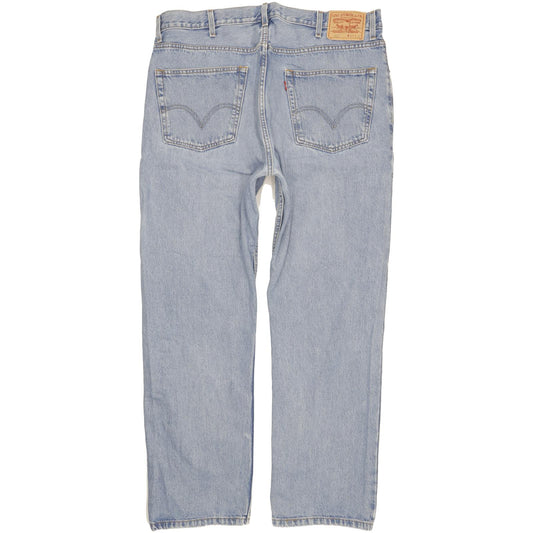Levi's 505 Men Blue Straight Regular Jeans W40 L32