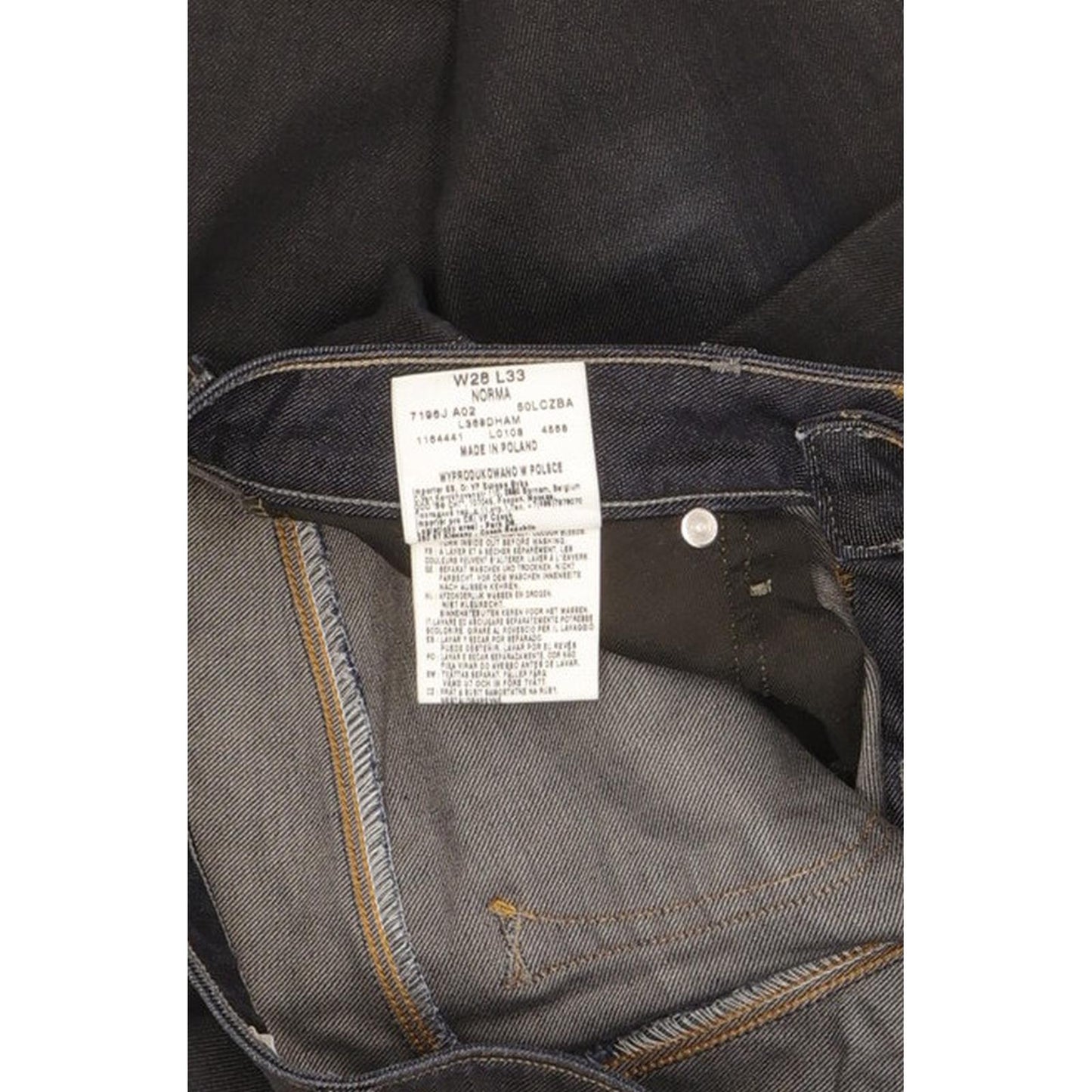 Lee Norma Women Navy Straight Slim Stretch Jeans W28 L29