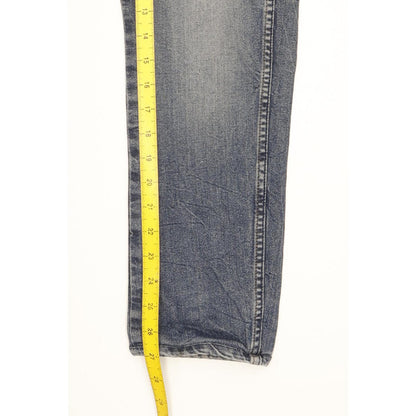 Wrangler Vegas Men Blue Tapered Regular Stretch Jeans W34 L27