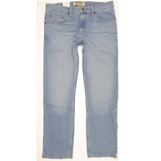 Wrangler Men Blue Straight Regular Stretch Jeans W33 L30