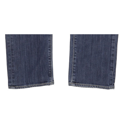 Levi's 504 Men Blue Straight Regular Stretch Jeans W32 L31