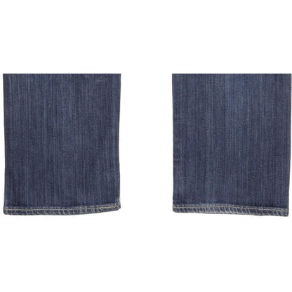 Levi's 504 Men Blue Straight Regular Stretch Jeans W32 L31