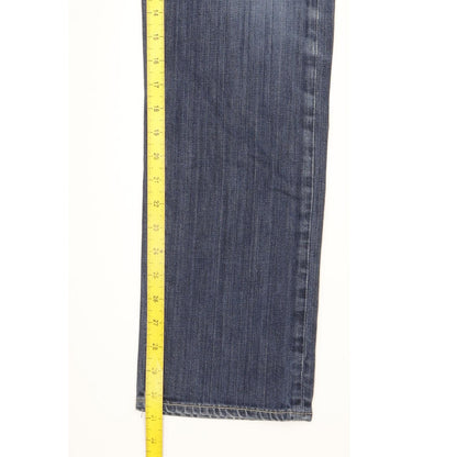 Levi's 504 Men Blue Straight Regular Stretch Jeans W32 L31