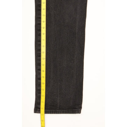 Wrangler Texas Men Black Straight Regular Stretch Jeans W36 L33