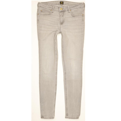 Lee Scarlett Women Grey Skinny Slim Stretch Jeans W31 L31