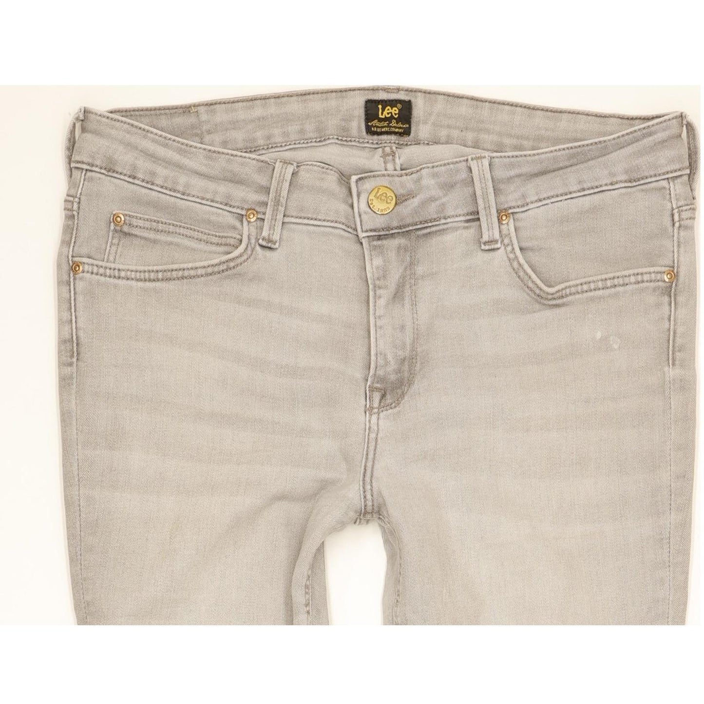 Lee Scarlett Women Grey Skinny Slim Stretch Jeans W31 L31
