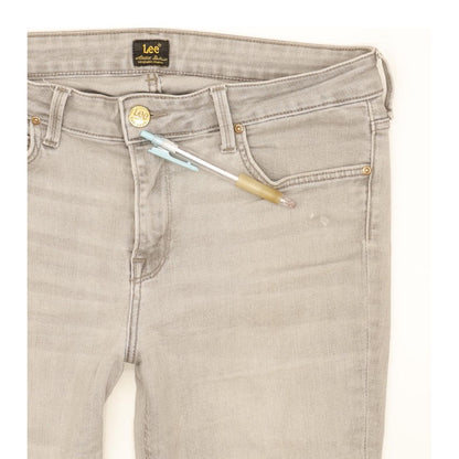 Lee Scarlett Women Grey Skinny Slim Stretch Jeans W31 L31