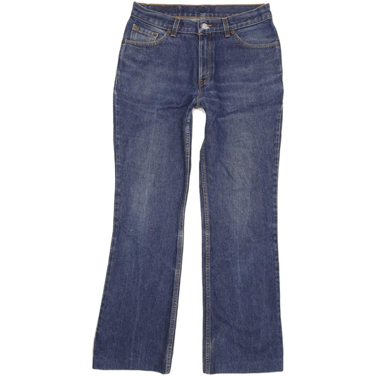 Levi's 517 Made in USA Men Blue Bootcut Slim Jeans W30 L31