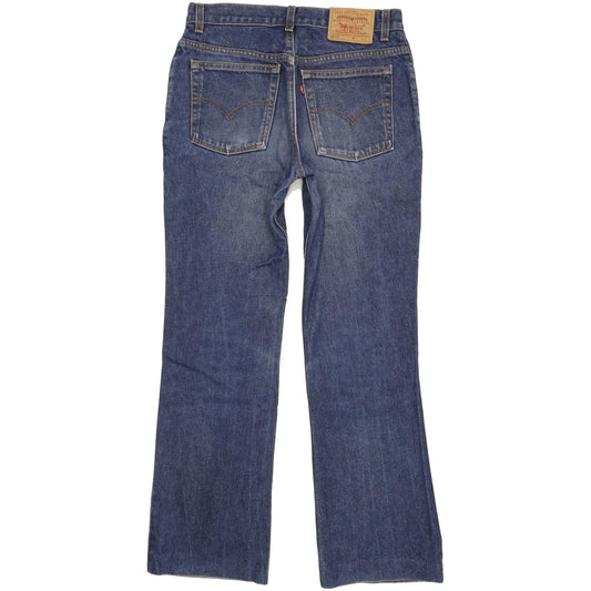 Levi's 517 Made in USA Men Blue Bootcut Slim Jeans W30 L31
