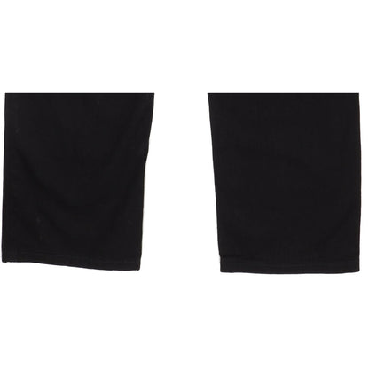 Pioneer Ron Men Black Straight Regular Stretch Jeans W42 L30