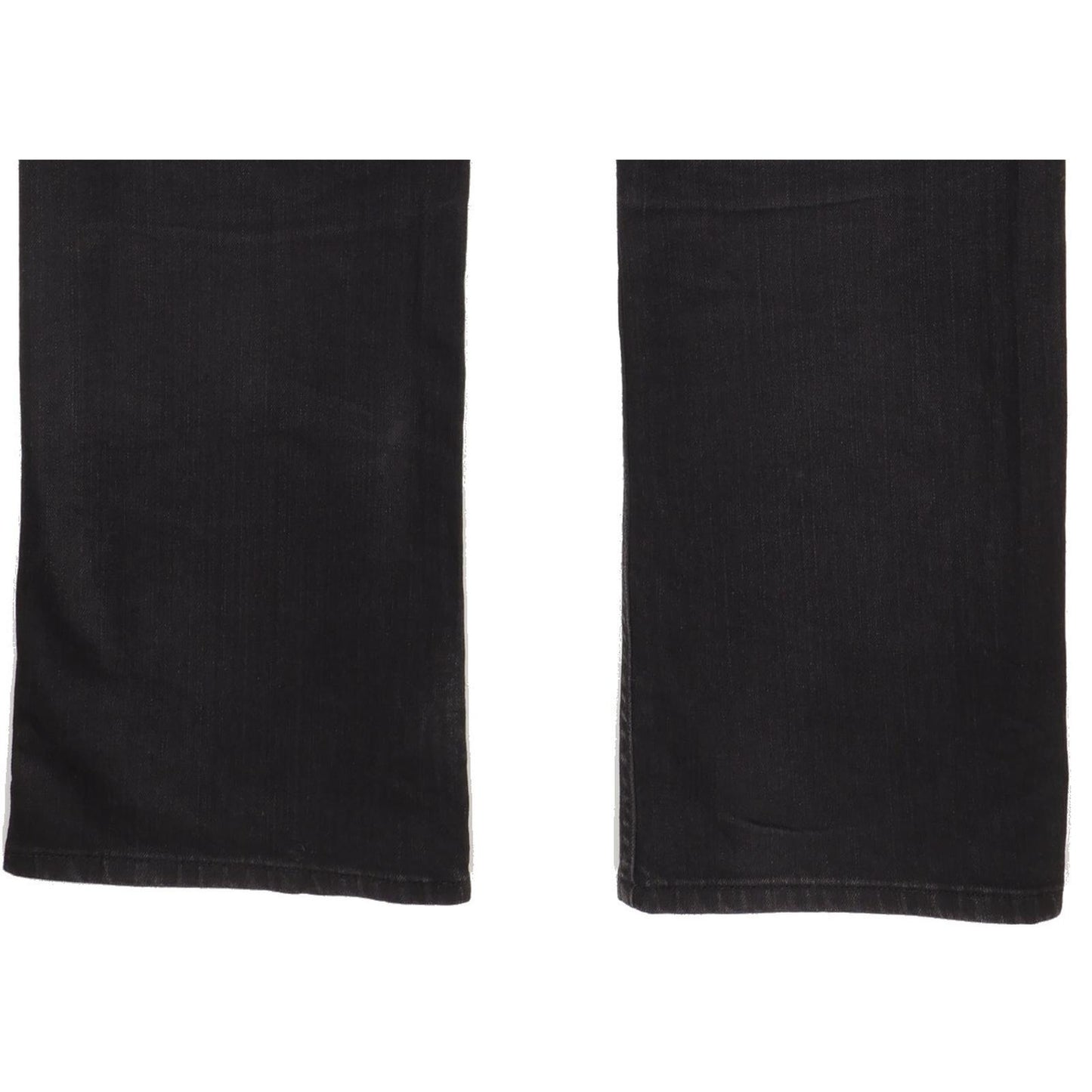 Lee Knox Men Black Straight Regular Stretch Jeans W36 L34