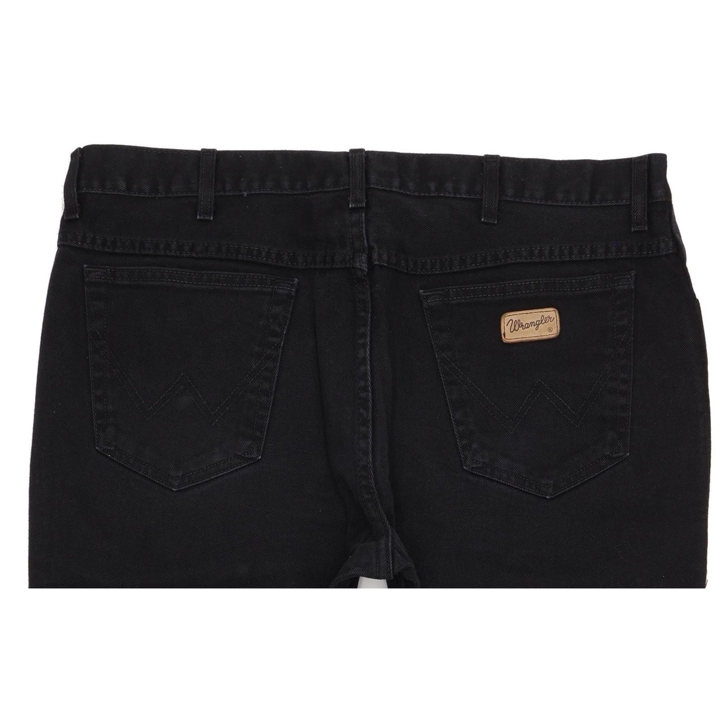 Wrangler Texas Men Black Straight Regular Jeans W40 L29