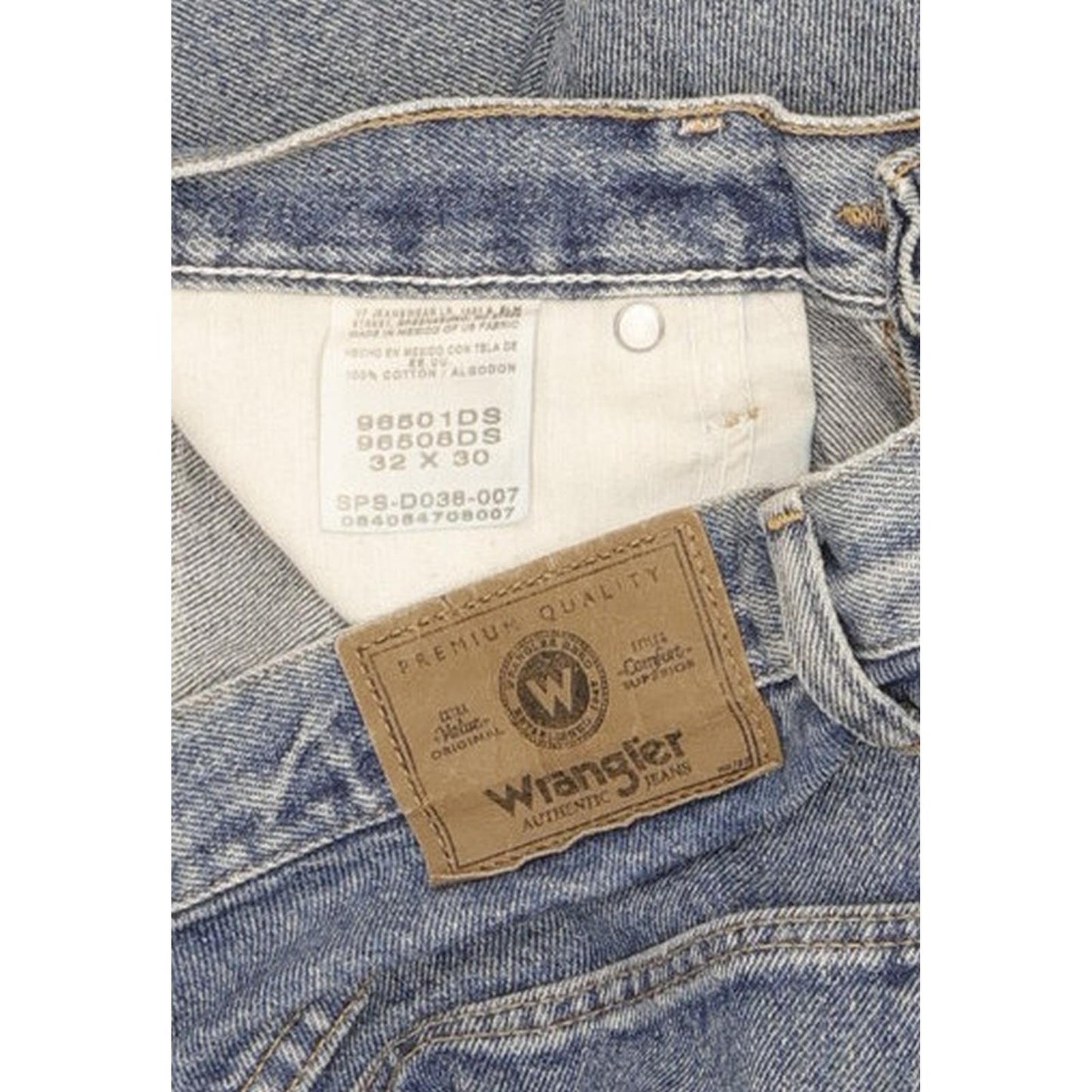 Wrangler Men Blue Straight Regular Jeans W32 L27