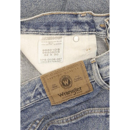 Wrangler Men Blue Straight Regular Jeans W32 L27