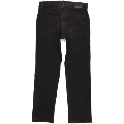Pioneer Rando Men Black Straight Regular Stretch Jeans W32 L30
