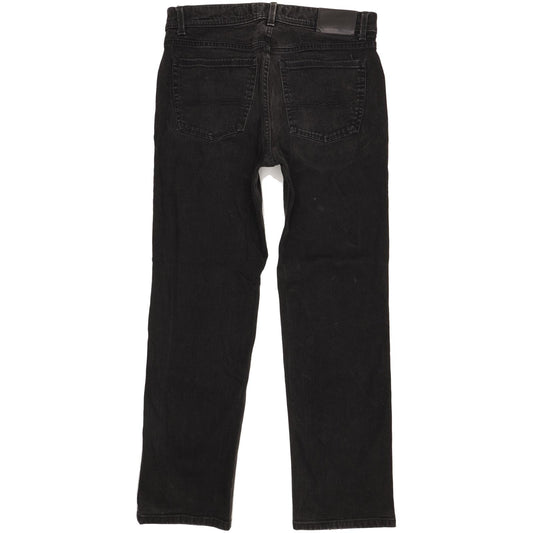 Pioneer Rando Men Black Straight Regular Stretch Jeans W32 L30