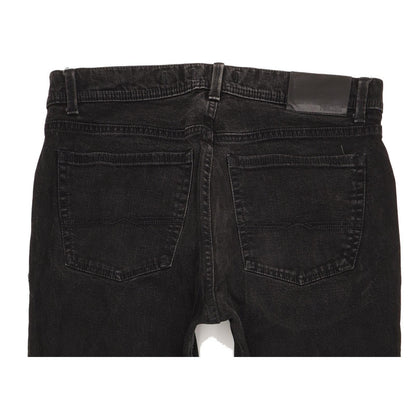 Pioneer Rando Men Black Straight Regular Stretch Jeans W32 L30