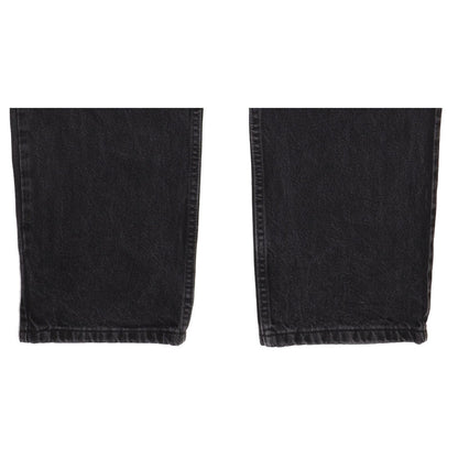 Lee Men Black Straight Regular Jeans W38 L32