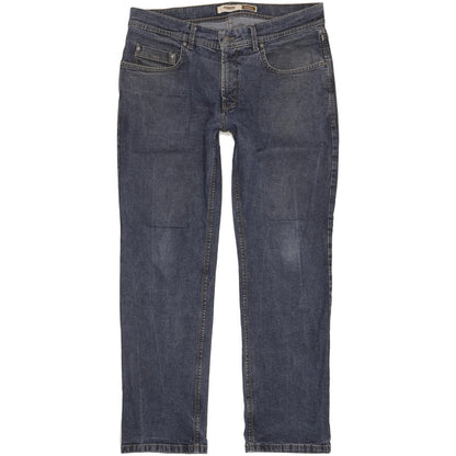 Pioneer Rando Men Blue Straight Regular Stretch Jeans W36 L30