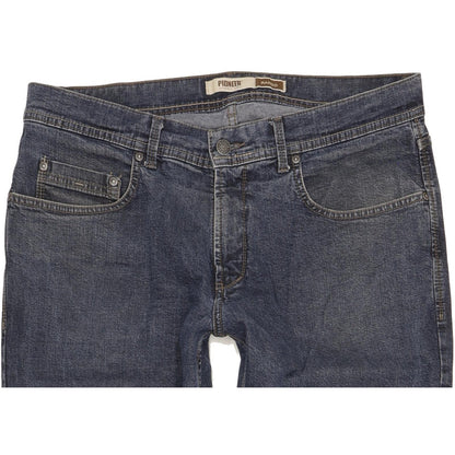 Pioneer Rando Men Blue Straight Regular Stretch Jeans W36 L30
