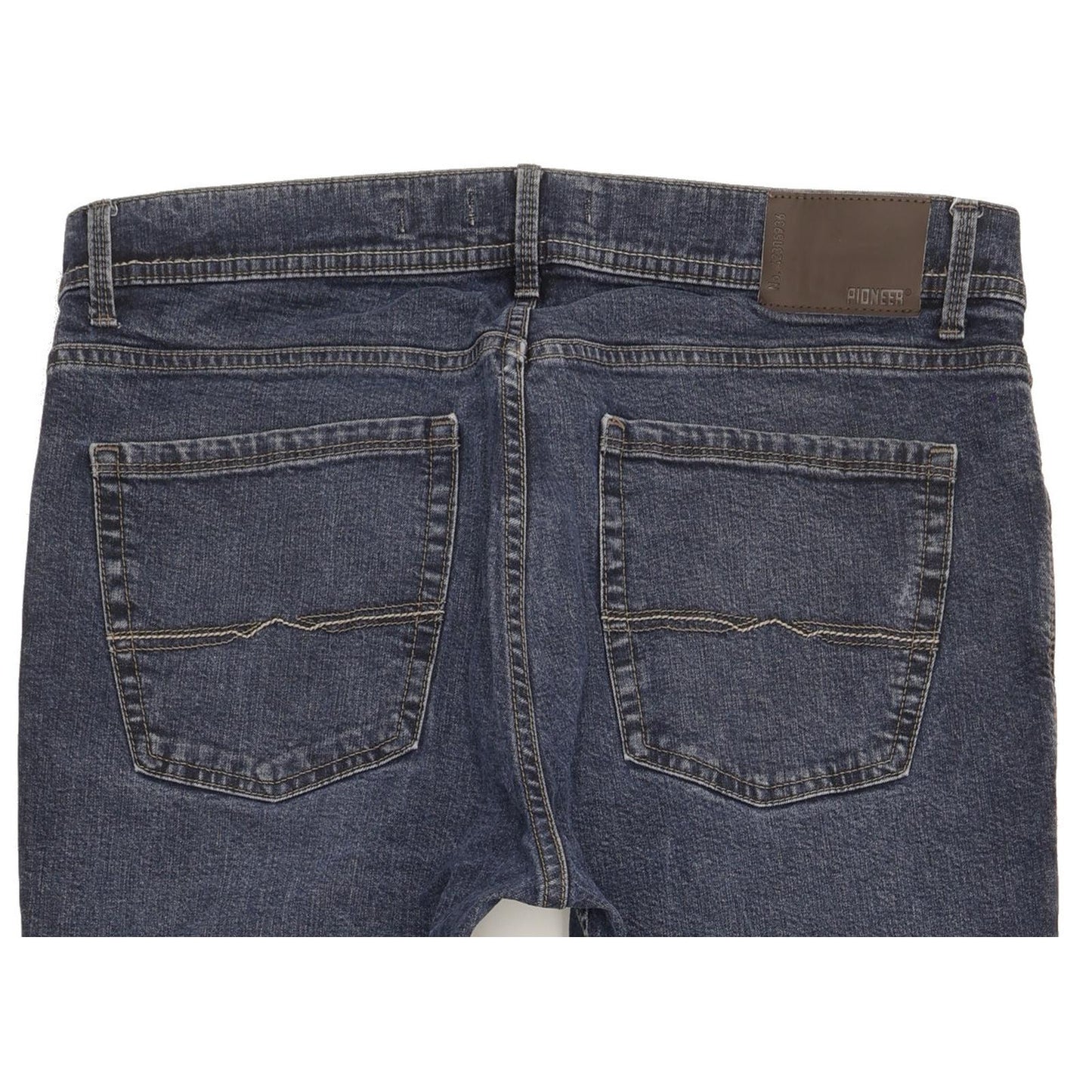 Pioneer Rando Men Blue Straight Regular Stretch Jeans W36 L30
