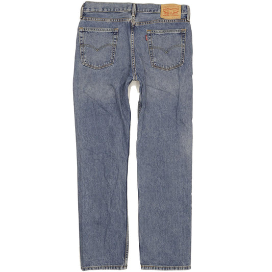 Levi's 514 Men Blue Straight Slim Jeans W34 L32