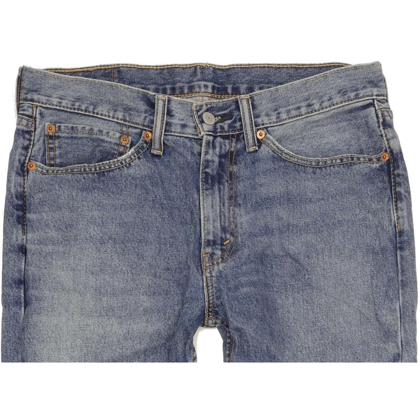 Levi's 514 Men Blue Straight Slim Jeans W34 L32