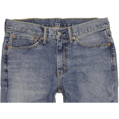 Levi's 514 Men Blue Straight Slim Jeans W34 L32