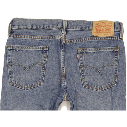 Levi's 514 Men Blue Straight Slim Jeans W34 L32